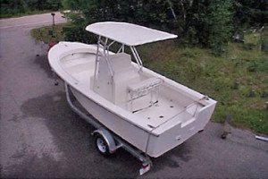 maine boat builder center console